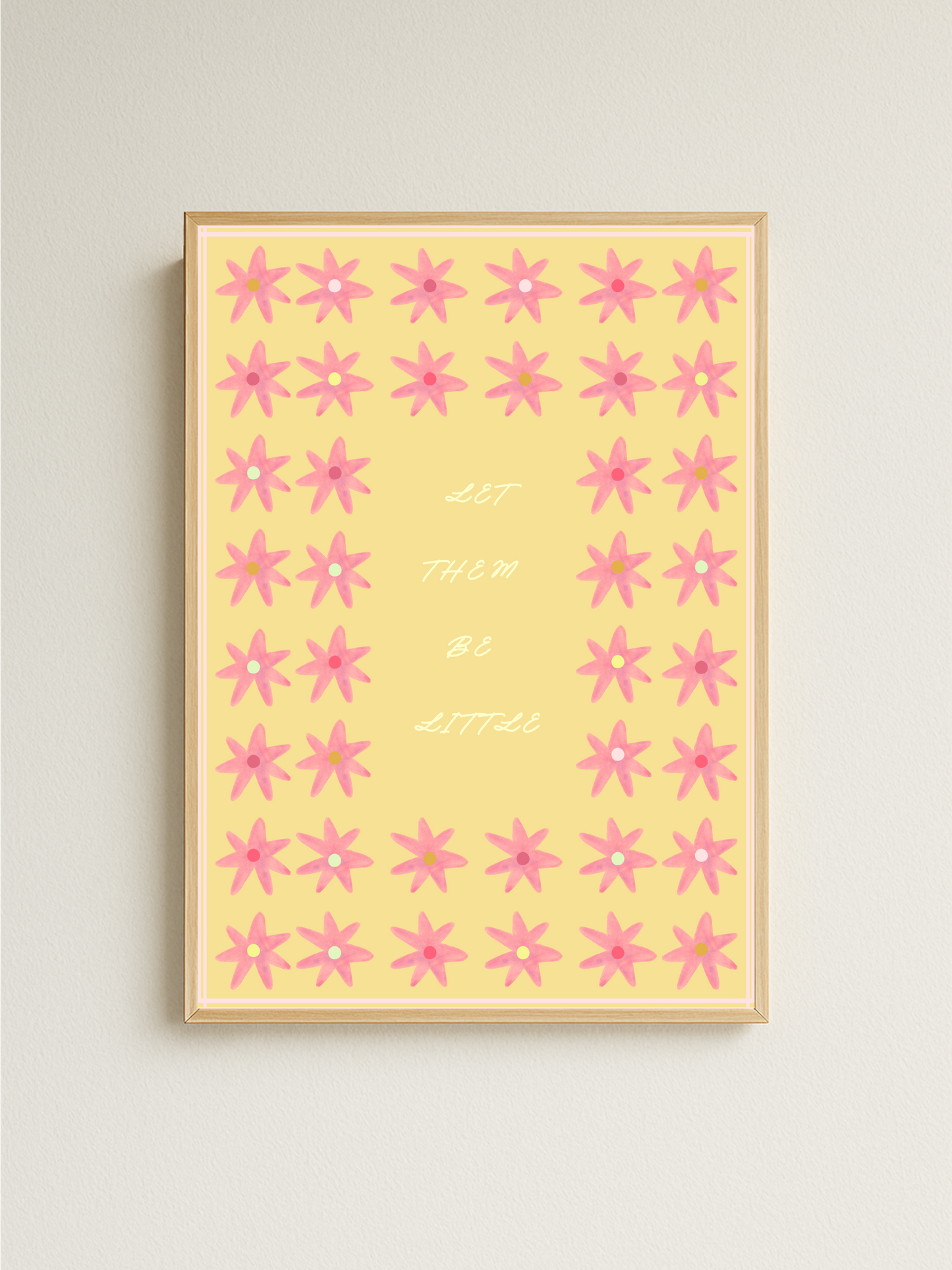 Let Them Be Little Print