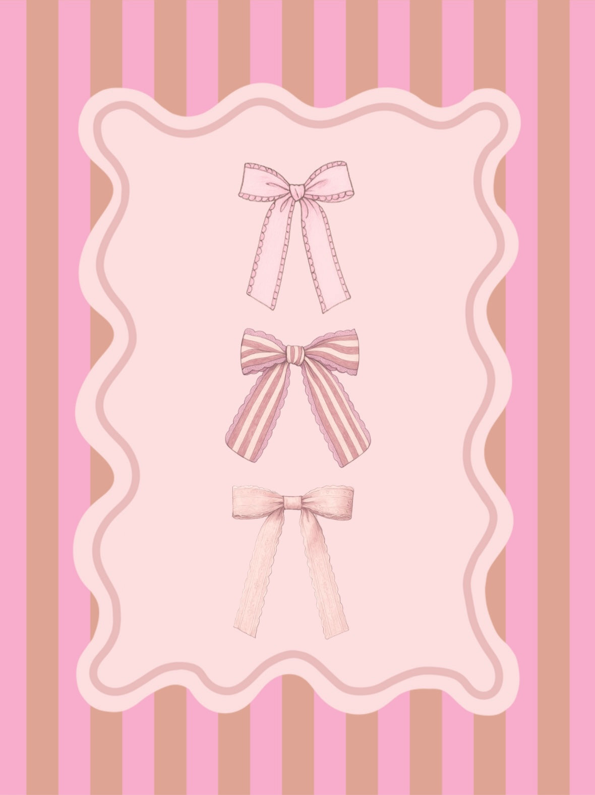 Trio Of Bows Print