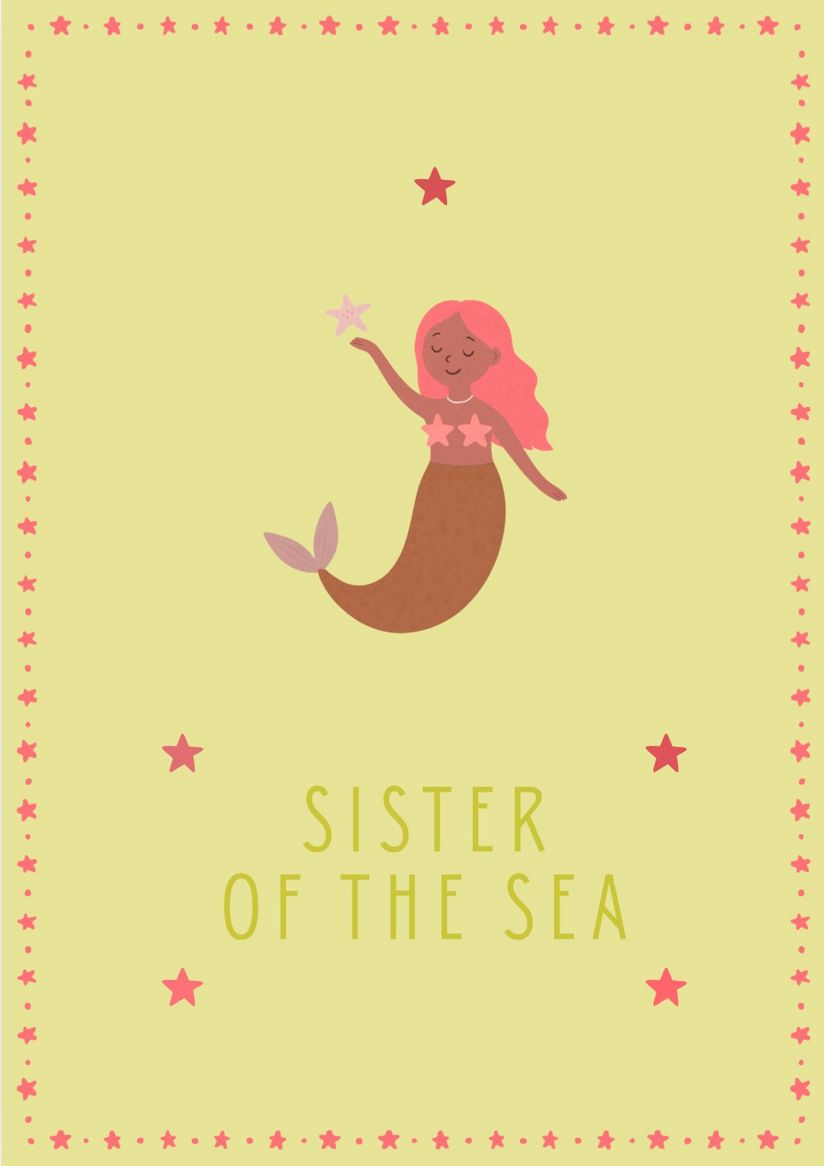 Sister Of The Sea Print