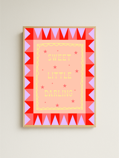 Sweet Little Darling Print