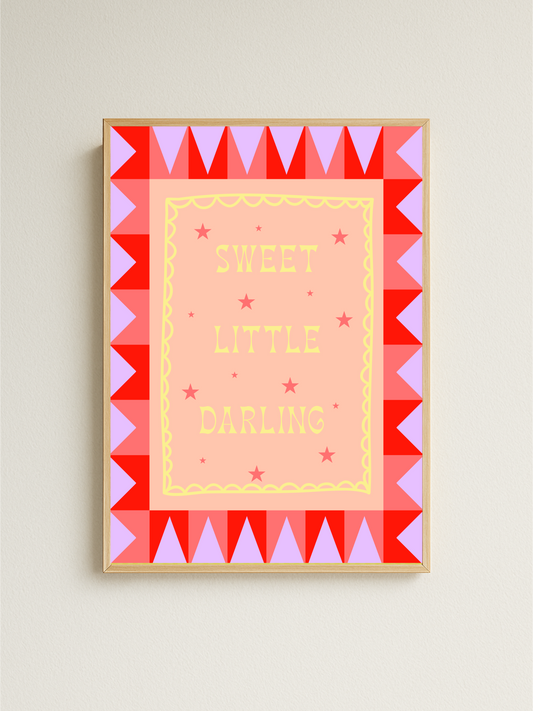 Sweet Little Darling Print