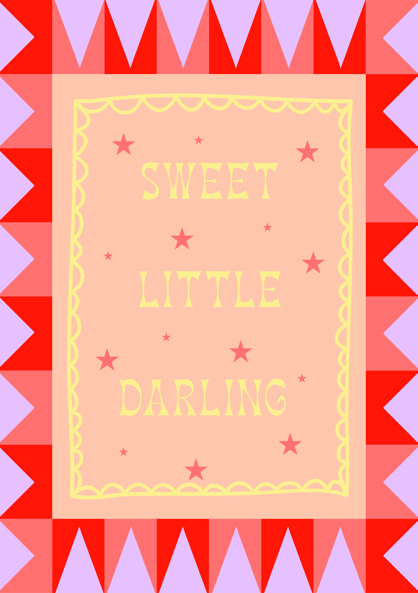 Sweet Little Darling Print