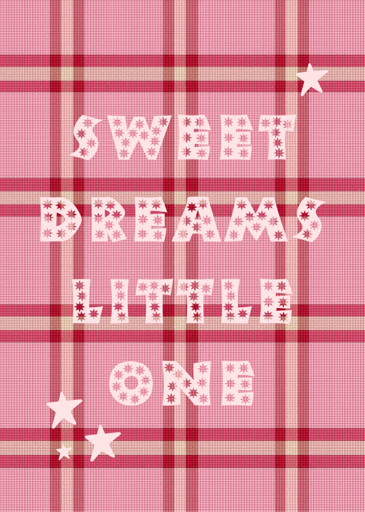 Sweet Dreams Little One Print