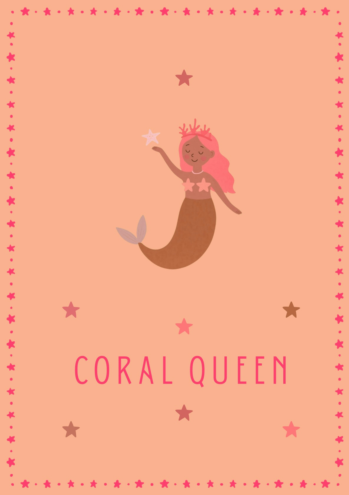 Coral Queen Print