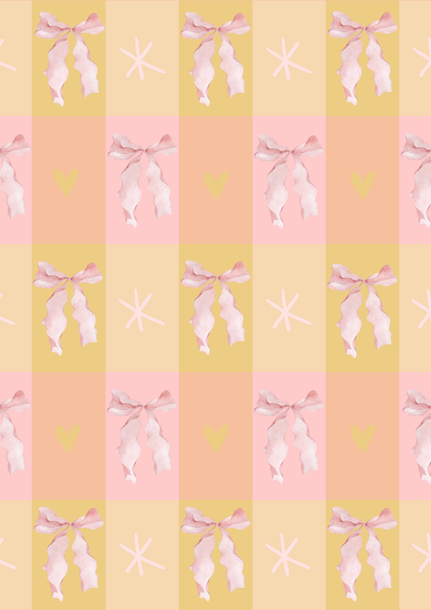 Sugarplum Bow Print