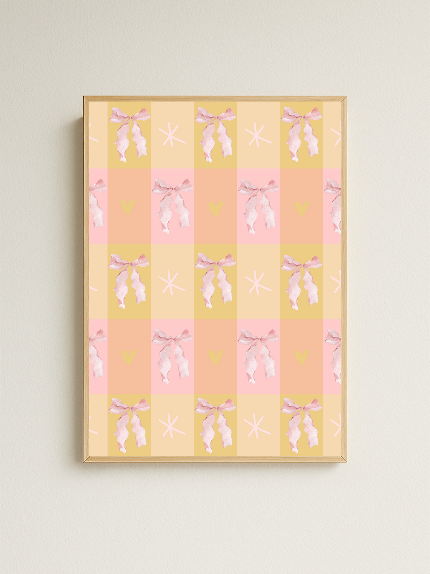 Sugarplum Bow Print