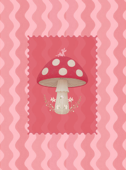 Toadstool Dreams Print