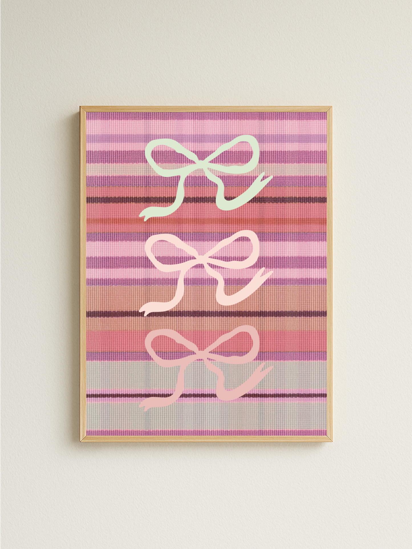 Ribbons Print
