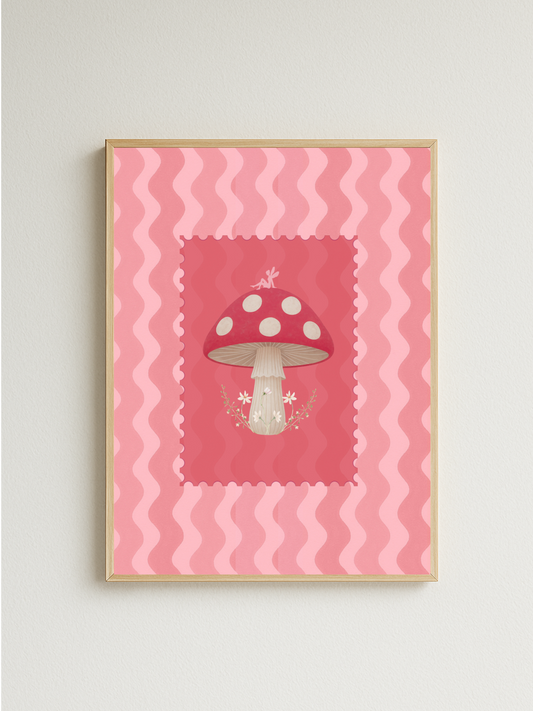 Toadstool Dreams Print