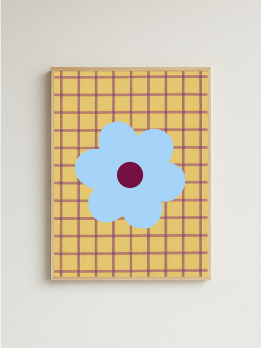 Baby Blue Print